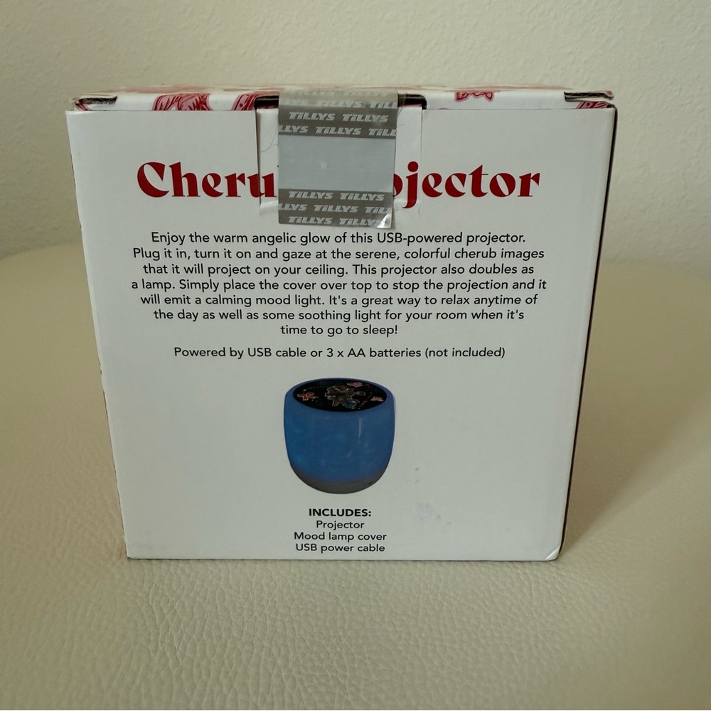 Cherub Projector with Blue Starry Design - Picture 2 of 2